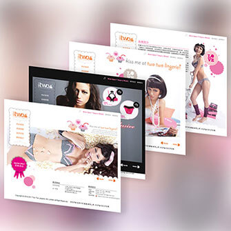 website flash fashion animation